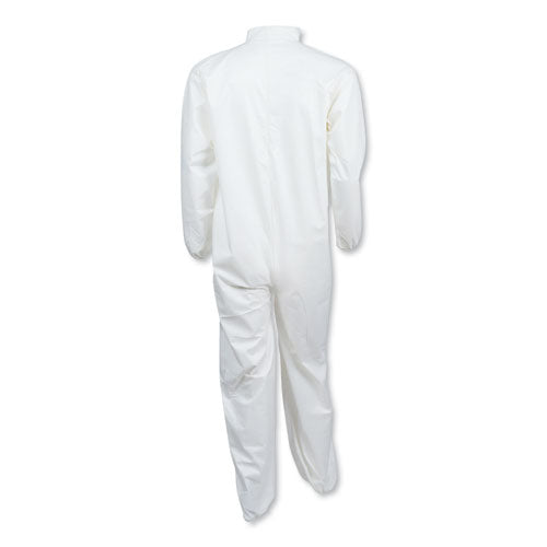 KleenGuard™ A40 Elastic-cuff And Ankles Coveralls, White, Large, 25-carton freeshipping - TVN Wholesale