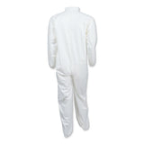 KleenGuard™ A40 Elastic-cuff And Ankles Coveralls, White, Large, 25-carton freeshipping - TVN Wholesale