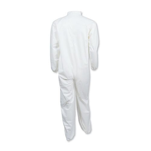 KleenGuard™ A40 Coveralls, Elastic Wrists-ankles, X-large, White freeshipping - TVN Wholesale
