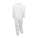 KleenGuard™ A40 Coveralls, Elastic Wrists-ankles, X-large, White freeshipping - TVN Wholesale