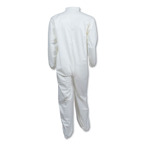 KleenGuard™ A40 Elastic-cuff And Ankles Coveralls, 4x-large, White, 25-carton freeshipping - TVN Wholesale