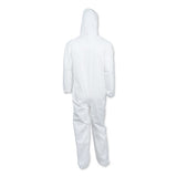 KleenGuard™ A40 Elastic-cuff And Ankle Hooded Coveralls, Large, White, 25-carton freeshipping - TVN Wholesale