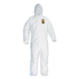 KleenGuard™ A40 Elastic-cuff And Ankles Hooded Coveralls, 2x-large, White, 25-carton freeshipping - TVN Wholesale