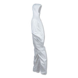KleenGuard™ A40 Elastic-cuff And Ankle Hooded Coveralls, 4x-large, White, 25-carton freeshipping - TVN Wholesale