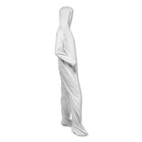 KleenGuard™ A40 Elastic-cuff, Ankle, Hood And Boot Coveralls, 3x-large, White, 25-carton freeshipping - TVN Wholesale