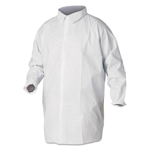 KleenGuard™ A40 Liquid And Particle Protection Lab Coats, 2x-large, White, 30-carton freeshipping - TVN Wholesale