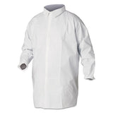 KleenGuard™ A40 Liquid And Particle Protection Lab Coats, 2x-large, White, 30-carton freeshipping - TVN Wholesale