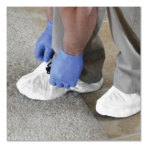 KleenGuard™ A40 Liquid-particle Protection Shoe Covers, X-large To 2x-large, White, 400-carton freeshipping - TVN Wholesale
