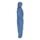 KleenGuard™ A60 Elastic-cuff, Ankles And Back Hooded Coveralls, 2x-large, Blue, 24-carton freeshipping - TVN Wholesale