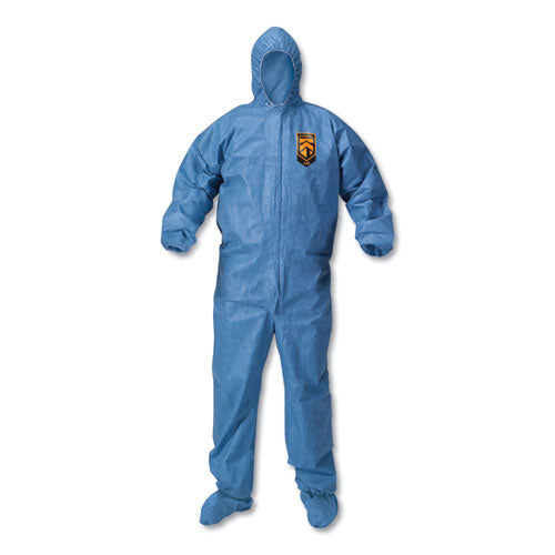KleenGuard™ A60 Blood And Chemical Splash Protection Coveralls, X-large, Blue, 24-carton freeshipping - TVN Wholesale