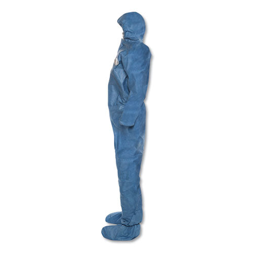 KleenGuard™ A60 Blood And Chemical Splash Protection Coveralls, X-large, Blue, 24-carton freeshipping - TVN Wholesale