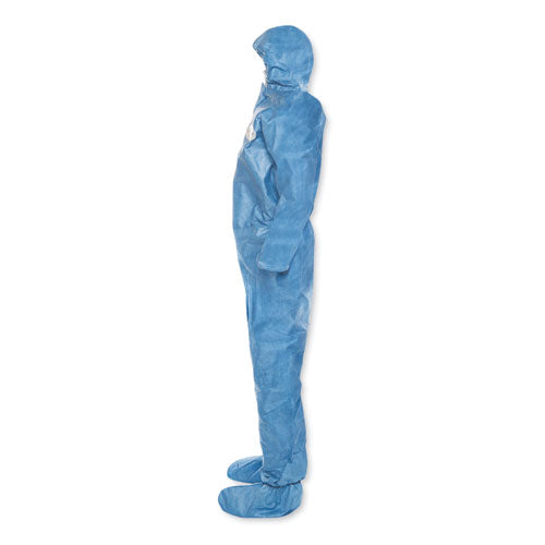 KleenGuard™ A60 Blood And Chemical Splash Protection Coveralls, 2x-large, Blue, 24-carton freeshipping - TVN Wholesale
