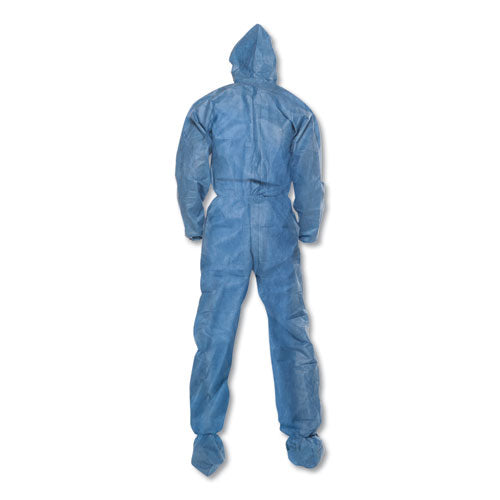 KleenGuard™ A60 Blood And Chemical Splash Protection Coveralls, 2x-large, Blue, 24-carton freeshipping - TVN Wholesale