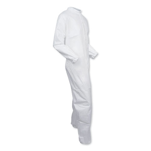 KleenGuard™ A30 Elastic-back Coveralls, White, X-large, 25-carton freeshipping - TVN Wholesale
