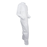 KleenGuard™ A30 Elastic-back Coveralls, White, X-large, 25-carton freeshipping - TVN Wholesale