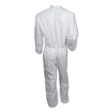 KleenGuard™ A30 Elastic-back Coveralls, White, X-large, 25-carton freeshipping - TVN Wholesale