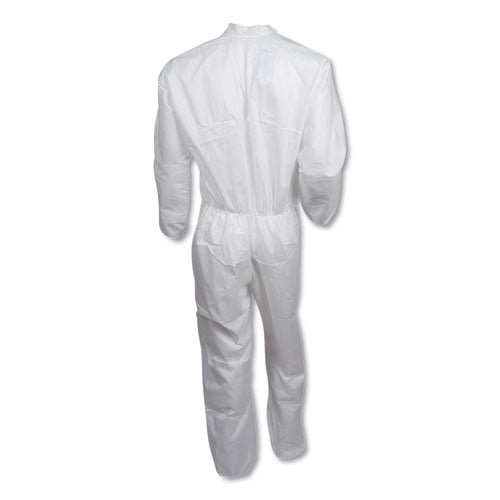KleenGuard™ A30 Elastic-back Coveralls, White, 2x-large, 25-carton freeshipping - TVN Wholesale