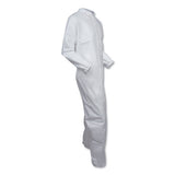 KleenGuard™ A30 Elastic-back And Cuff Coveralls, Large, White, 25-carton freeshipping - TVN Wholesale