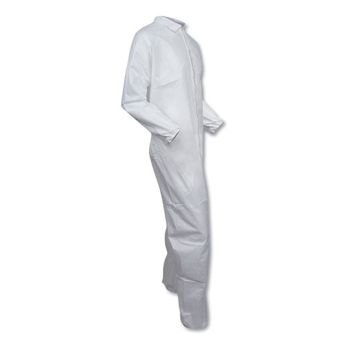 KleenGuard™ A30 Elastic-back And Cuff Coveralls, 2x-large, White, 25-carton freeshipping - TVN Wholesale