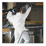 KleenGuard™ A30 Elastic Back And Cuff Hooded Coveralls, Medium, White, 25-carton freeshipping - TVN Wholesale