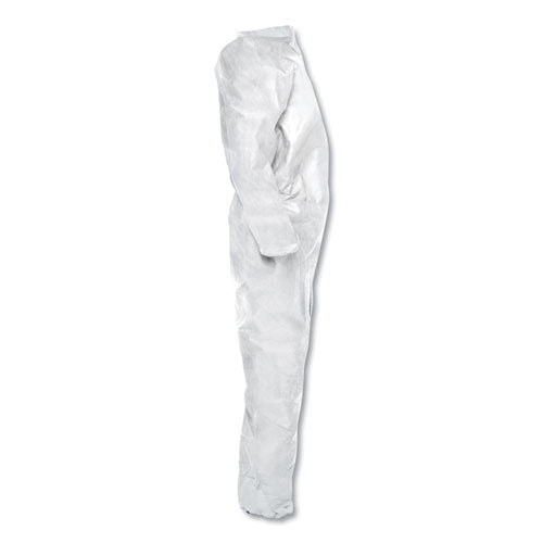 KleenGuard™ A20 Breathable Particle-pro Coveralls, Zip, Large, White, 24-carton freeshipping - TVN Wholesale