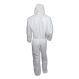 KleenGuard™ A20 Elastic Back, Cuff And Ankles Hooded Coveralls, 4x-large, White, 20-carton freeshipping - TVN Wholesale