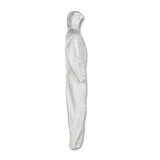 KleenGuard™ A20 Elastic Back, Cuff And Ankles Hooded Coveralls, 4x-large, White, 20-carton freeshipping - TVN Wholesale