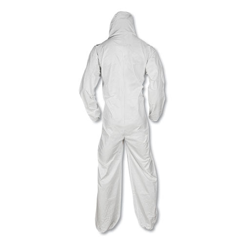 KleenGuard™ A20 Elastic Back And Ankle Hood And Boot Coveralls, 2x-large, White, 24-carton freeshipping - TVN Wholesale