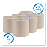 Scott® Essential 100% Recycled Fiber Hard Roll Towel, 1.75" Core, Brown, 8" X 700 Ft, 6-carton freeshipping - TVN Wholesale
