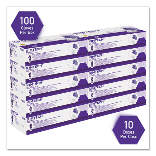 Kimtech™ Purple Nitrile Gloves, Purple, 242 Mm Length, Small, 6 Mil, 1000-carton freeshipping - TVN Wholesale