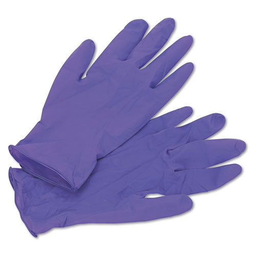 Kimtech™ Purple Nitrile Exam Gloves, 242 Mm Length, Medium, Purple, 100-box freeshipping - TVN Wholesale