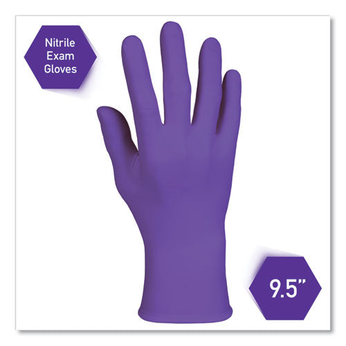 Kimtech™ Purple Nitrile Exam Gloves, 242 Mm Length, Large, Purple, 1000-carton freeshipping - TVN Wholesale