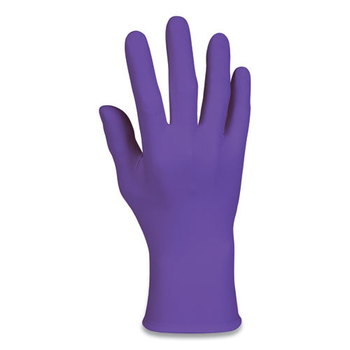 Kimtech™ Purple Nitrile Exam Gloves, 242 Mm Length, Large, Purple, 100-box freeshipping - TVN Wholesale
