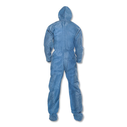 KleenGuard™ A20 Elastic Back Wrist-ankle, Hood-boots Coveralls, 4x-large, Blue, 20-carton freeshipping - TVN Wholesale