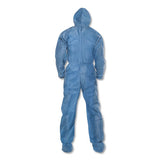 KleenGuard™ A20 Elastic Back Wrist-ankle, Hood-boots Coveralls, 4x-large, Blue, 20-carton freeshipping - TVN Wholesale