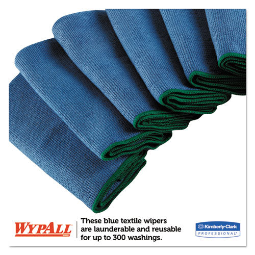 WypAll® Microfiber Cloths, Reusable, 15 3-4 X 15 3-4, Blue, 24-carton freeshipping - TVN Wholesale
