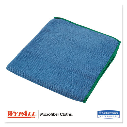 WypAll® Microfiber Cloths, Reusable, 15 3-4 X 15 3-4, Blue, 24-carton freeshipping - TVN Wholesale