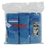 WypAll® Microfiber Cloths, Reusable, 15 3-4 X 15 3-4, Blue, 24-carton freeshipping - TVN Wholesale