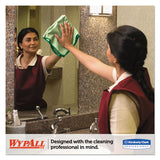 WypAll® Microfiber Cloths, Reusable, 15 3-4 X 15 3-4, Green, 24-carton freeshipping - TVN Wholesale