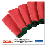 WypAll® Microfiber Cloths, Reusable, 15 3-4 X 15 3-4, Red, 6-pk, 4 Pk-ct freeshipping - TVN Wholesale