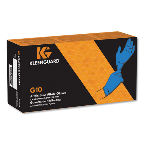 KleenGuard™ G10 Nitrile Gloves, Artic Blue, X-large, 180-box freeshipping - TVN Wholesale