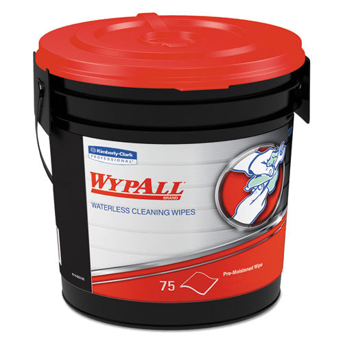 WypAll® Waterless Hand Wipes, Cloth, 9 X 12, 75-bucket, 6 Buckets-carton freeshipping - TVN Wholesale