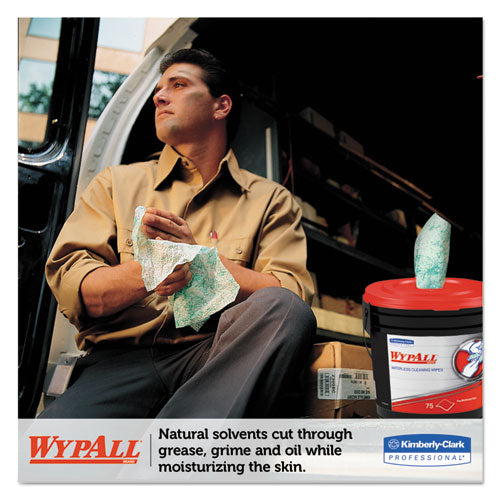 WypAll® Waterless Hand Wipes, Cloth, 9 X 12, 75-bucket, 6 Buckets-carton freeshipping - TVN Wholesale