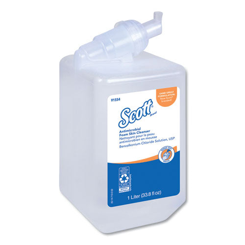 Scott® Control Antimicrobial Foam Skin Cleanser, Fresh Scent, 1,000 Ml Bottle freeshipping - TVN Wholesale