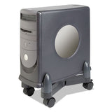 Kelly Computer Supply Computer Stand With Locking Wheels, 3 X 16.5 X 4.5, Black freeshipping - TVN Wholesale