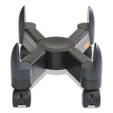 Kelly Computer Supply Computer Stand With Locking Wheels, 3 X 16.5 X 4.5, Black freeshipping - TVN Wholesale