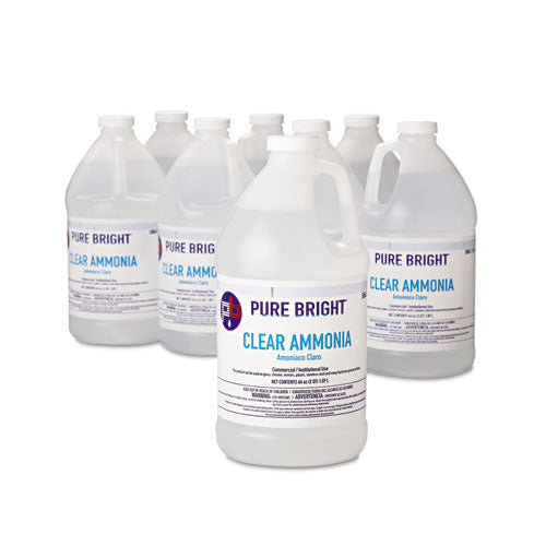 Pure Bright® Clear Ammonia, 64 Oz Bottle, 8-carton freeshipping - TVN Wholesale