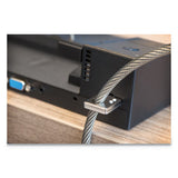 Kensington® Desktop And Peripherals Locking Kit, 8ft Steel Cable, Two Keys freeshipping - TVN Wholesale