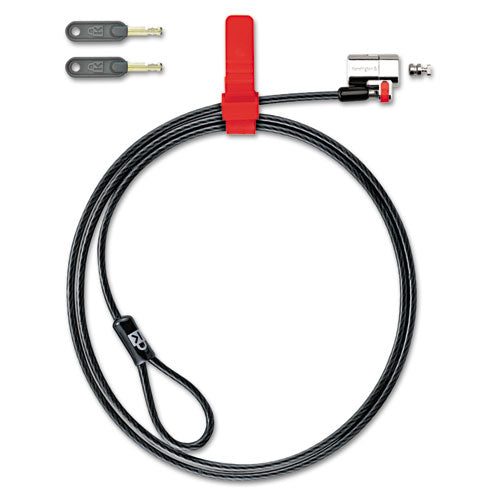 Kensington® Clicksafe Keyed Laptop Lock, 5ft Cable, Black freeshipping - TVN Wholesale