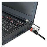 Kensington® Clicksafe Keyed Laptop Lock, 5ft Cable, Black freeshipping - TVN Wholesale